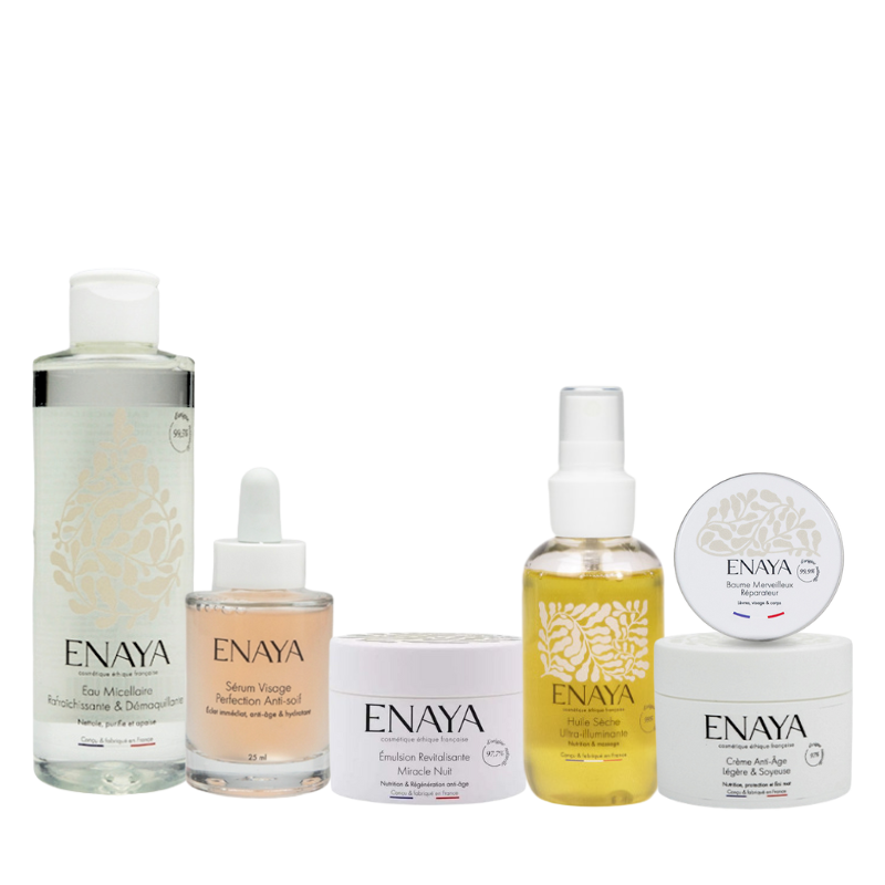 Visuel Routine Basique ENAYA visage hiver